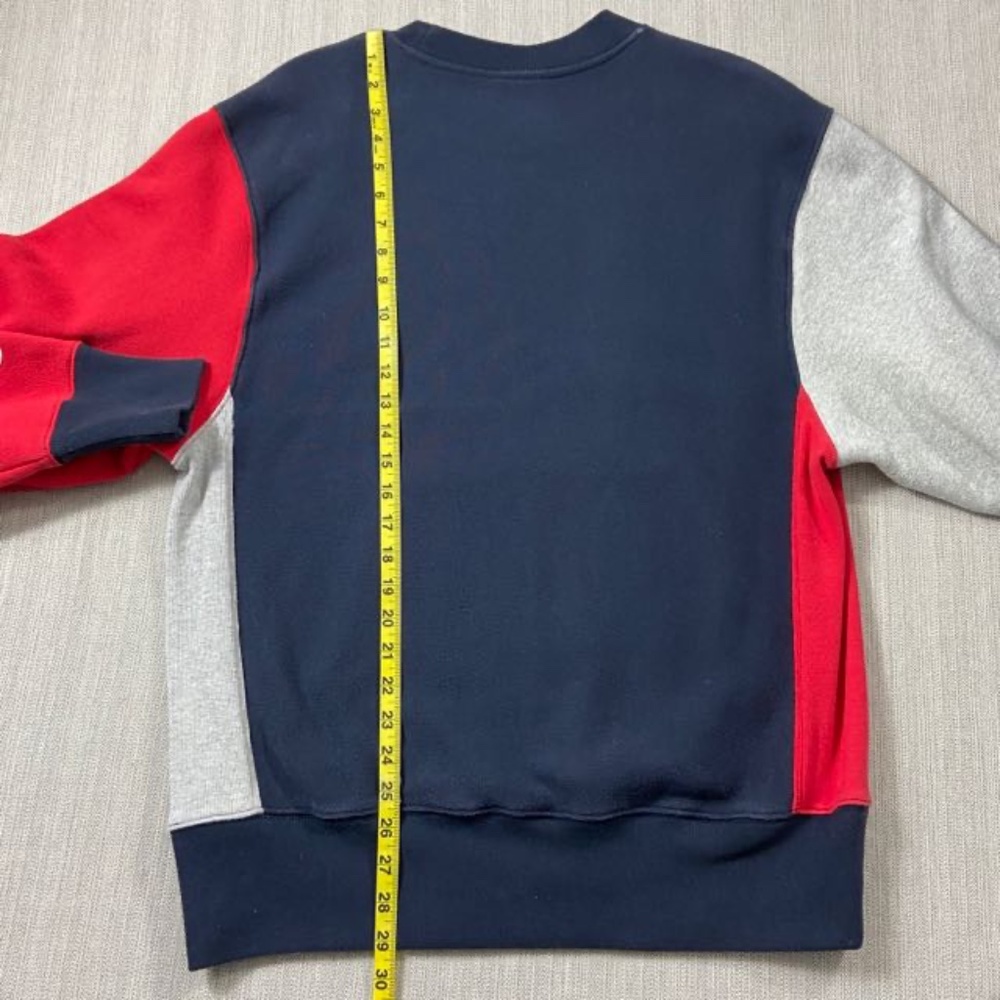 Champion Retro Color Block Reverse Weave Pullover… - image 8
